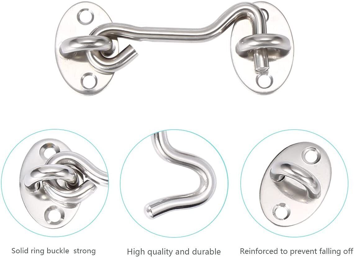Door Bolt Stainless Steel Wind - مراجعة Barrel Bolt Slide وسعره