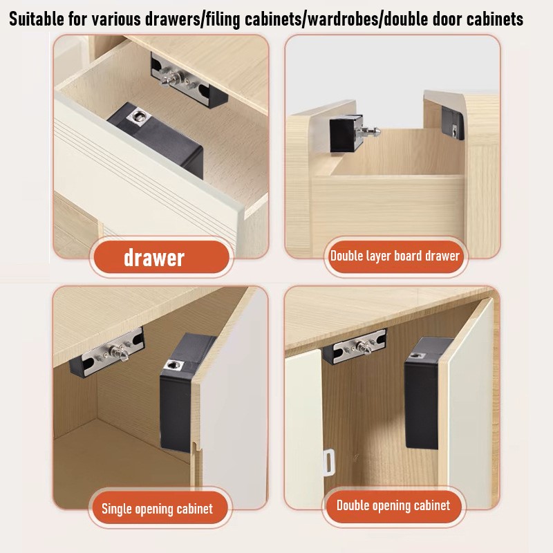 Tuya Smart Cabinet Door Lock K - مراجعة Furniture Home Hardware وسعره