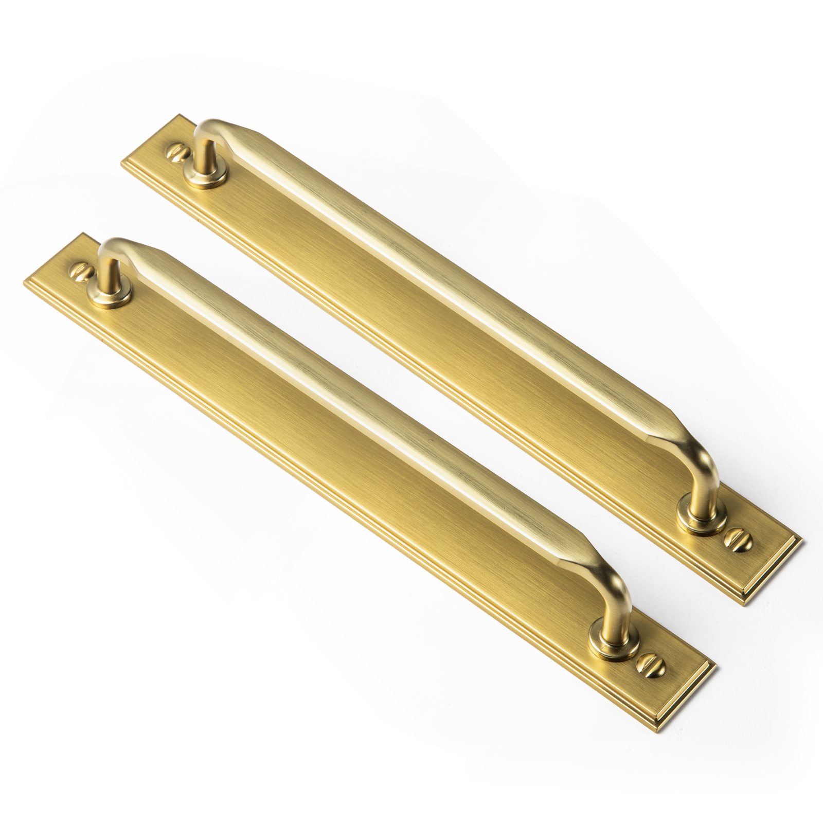 Goo-Ki Brushed Gold Zinc Alloy - مراجعة Furniture Hardware With Backplate وسعره