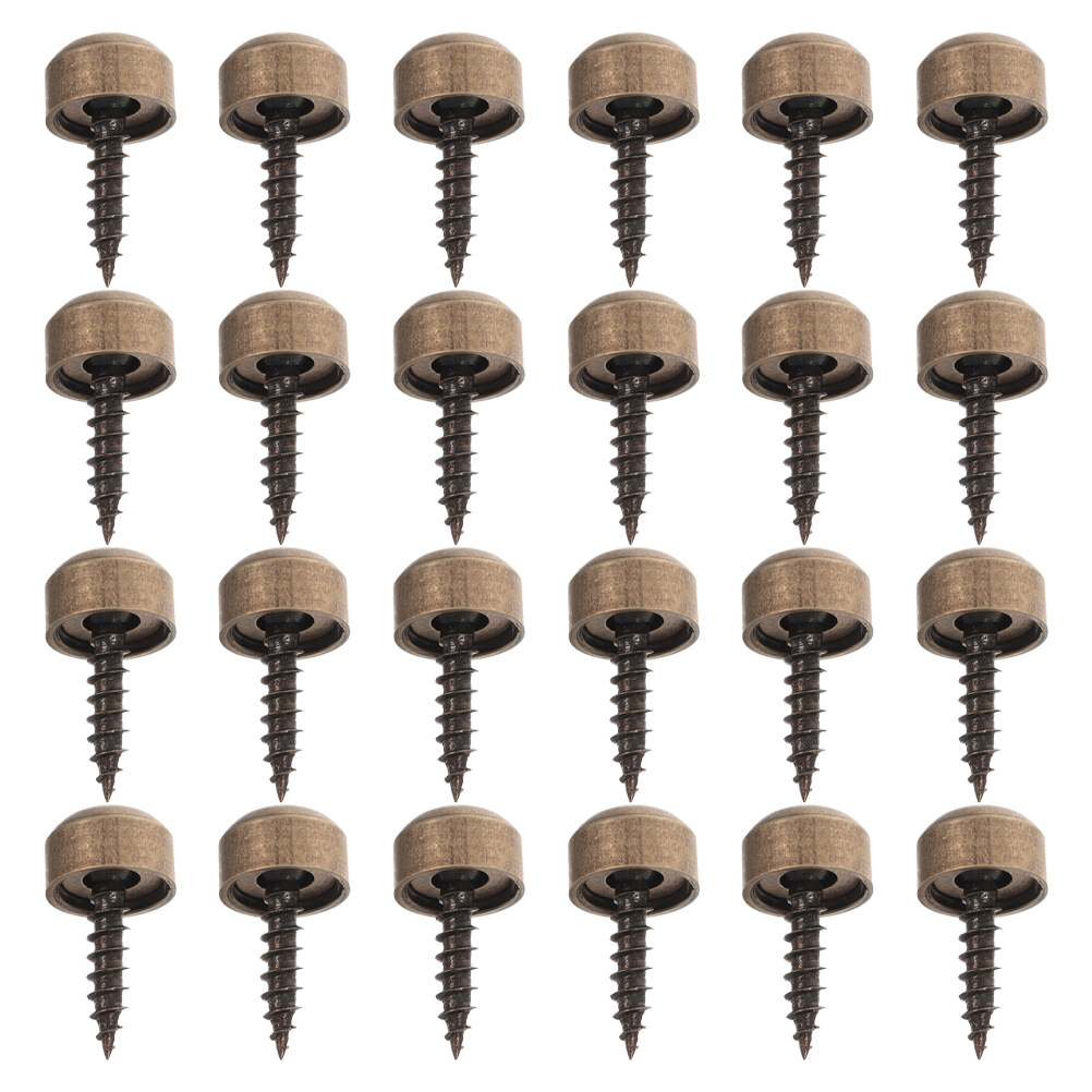24Pcs Self Tapping Screw Cap C - مراجعة Barrel Bolt Slide وسعره