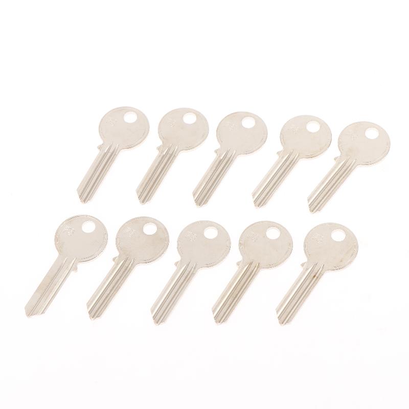 10Pcs F3 Double Slot Key Blank - مراجعة Furniture Hardware Fittings وسعره