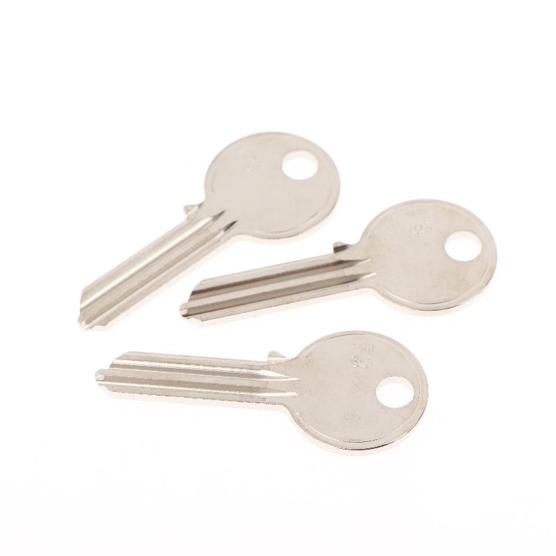 10Pcs F3 Double Slot Key Blank - مراجعة Furniture Hardware Fittings وسعره