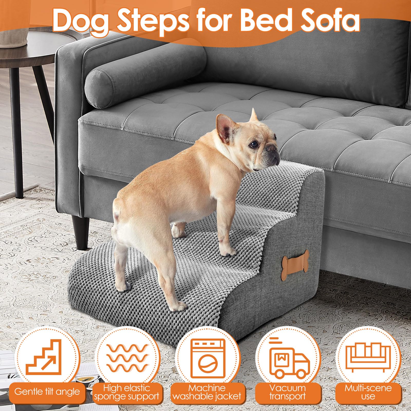 Ladder Puppys Stairs Pets Bone - مراجعة Furniture Hardware For Bed وسعره