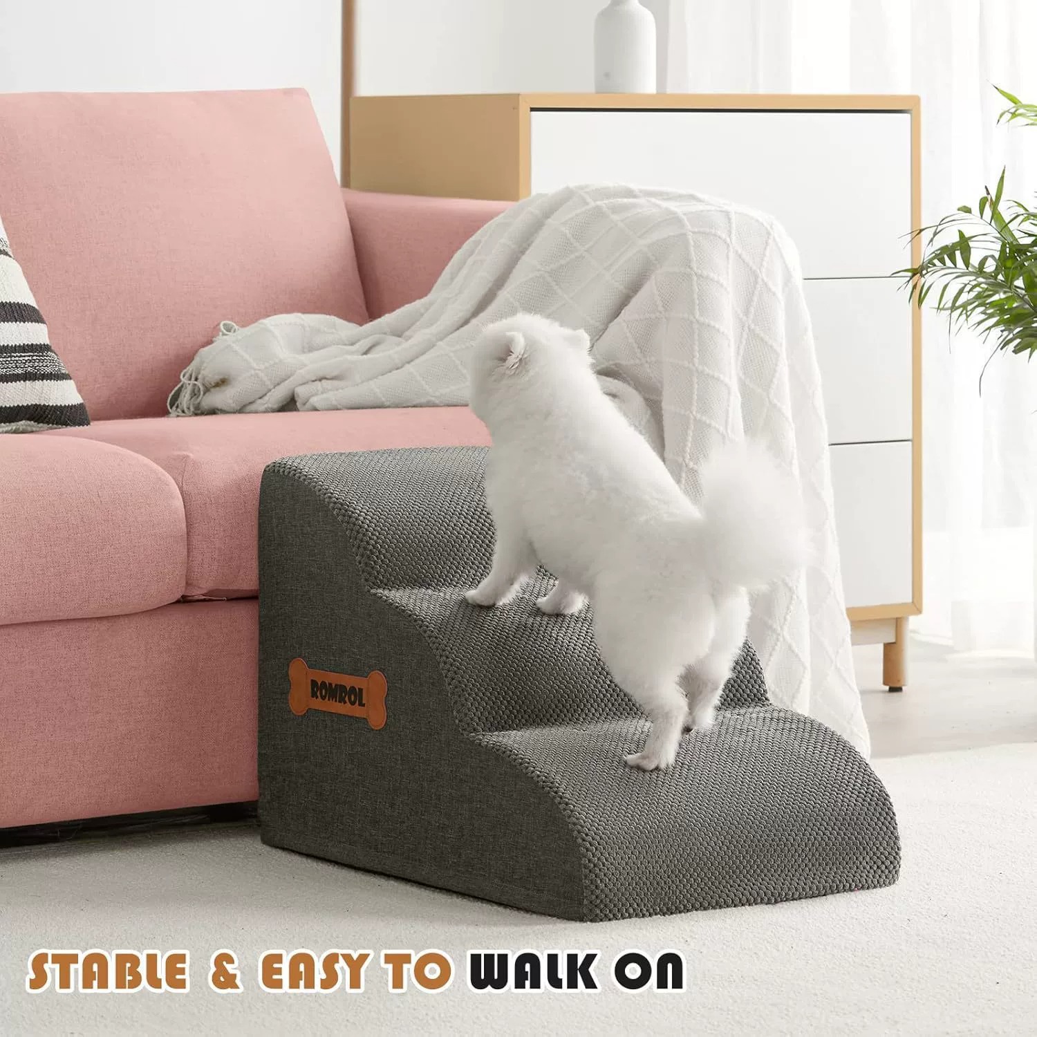 Ladder Puppys Stairs Pets Bone - مراجعة Furniture Hardware For Bed وسعره