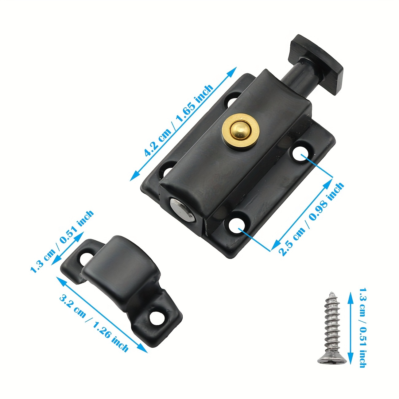 Gate Latches Stainless Steel A - مراجعة Barrel Bolt Slide وسعره