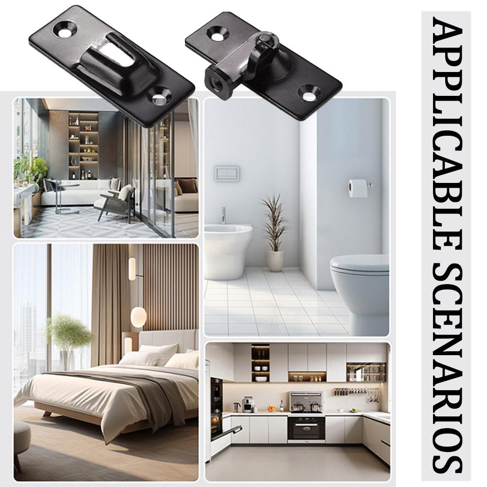 90 Degree Barn Door Lock Stain - مراجعة Furniture Sliding Door Hardware وسعره