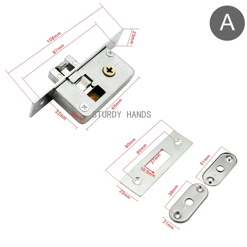 Alloy pin lock sliding door in - مراجعة Furniture Sliding Door Hardware وسعره