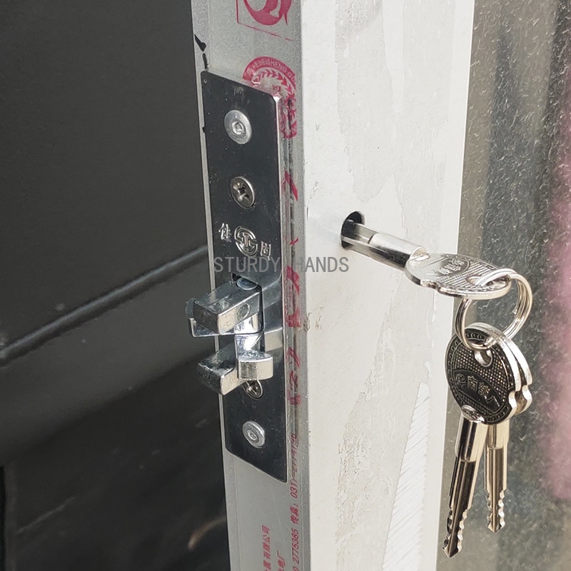 Alloy pin lock sliding door in - مراجعة Furniture Sliding Door Hardware وسعره